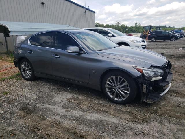 JN1EV7AR7KM551280 - 2019 INFINITI Q50 LUXE GRAY photo 4