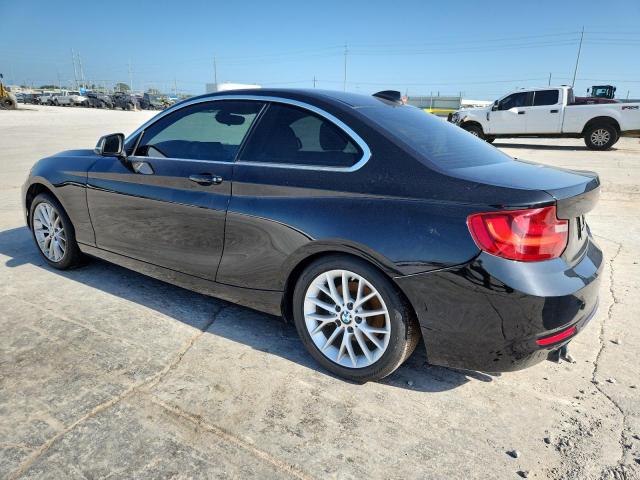 WBA1F9C55GV545068 - 2016 BMW 228 I SULEV BLACK photo 2