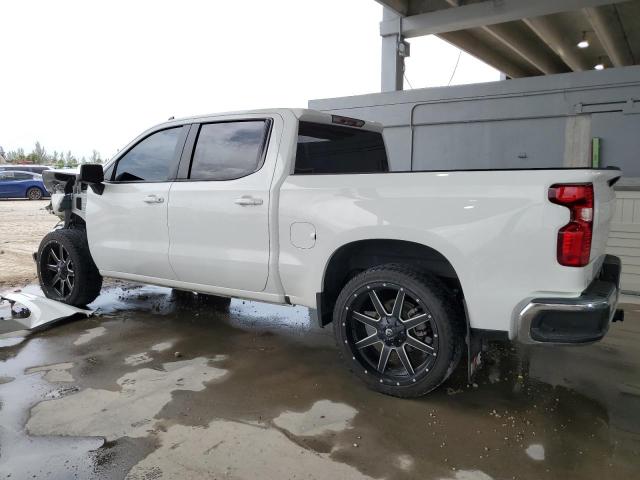 3GCPWCED0LG363800 - 2020 CHEVROLET SILVERADO C1500 LT WHITE photo 2