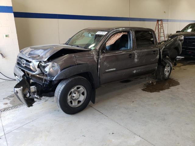 5TFJX4GNXEX033627 - 2014 TOYOTA TACOMA DOUBLE CAB GRAY photo 1