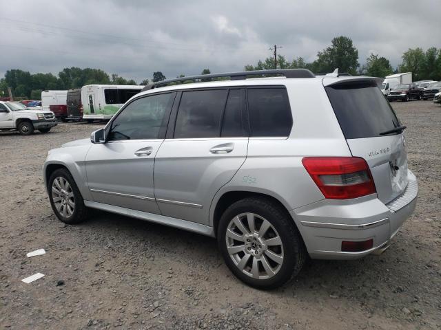 WDCGG8HB0CF832285 - 2012 MERCEDES-BENZ GLK 350 4MATIC SILVER photo 2