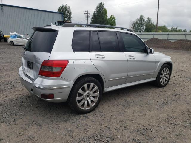 WDCGG8HB0CF832285 - 2012 MERCEDES-BENZ GLK 350 4MATIC SILVER photo 3