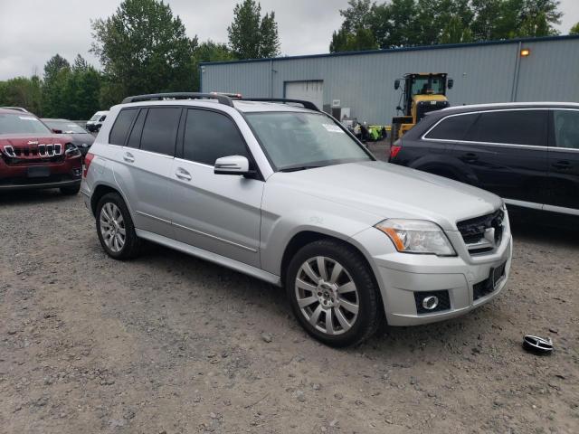 WDCGG8HB0CF832285 - 2012 MERCEDES-BENZ GLK 350 4MATIC SILVER photo 4