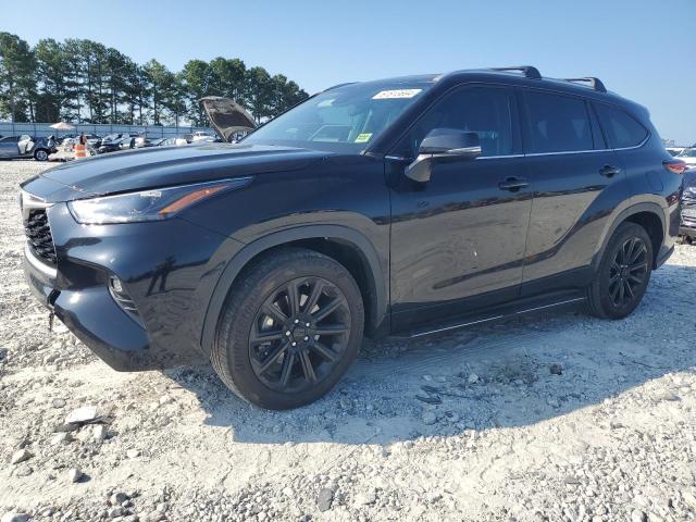 5TDGZRAH9NS095241 - 2022 TOYOTA HIGHLANDER XLE 黑色 照片 1