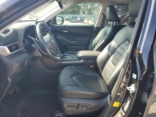 5TDGZRAH9NS095241 - 2022 TOYOTA HIGHLANDER XLE 黑色 照片 7