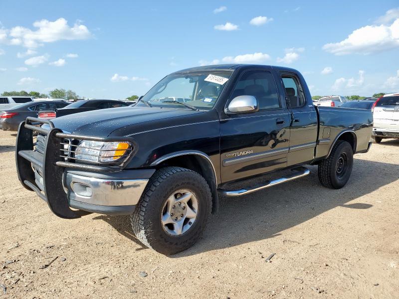 5TBRN34112S237926 - 2002 TOYOTA TUNDRA ACCESS CAB SR5 BLACK photo 1