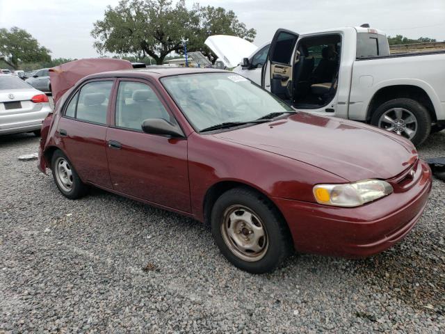 2T1BR12E6YC317652 - 2000 TOYOTA COROLLA VE RED photo 4