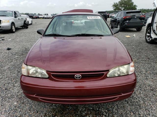 2T1BR12E6YC317652 - 2000 TOYOTA COROLLA VE RED photo 5