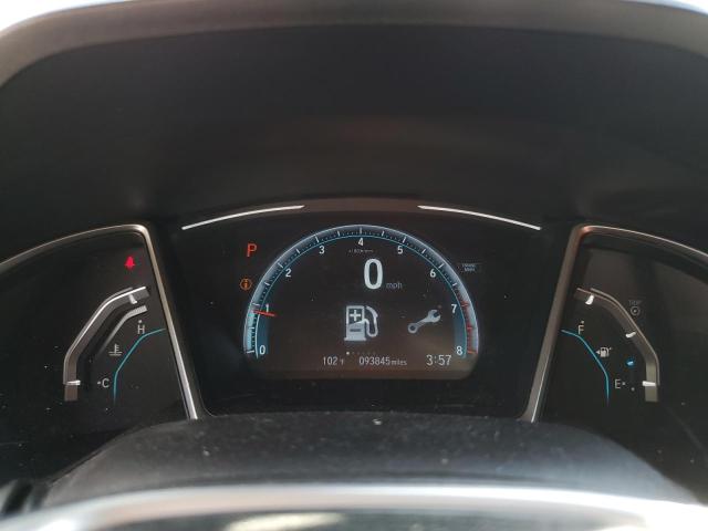 19XFC2F70HE064849 - 2017 HONDA CIVIC EX SILVER photo 9