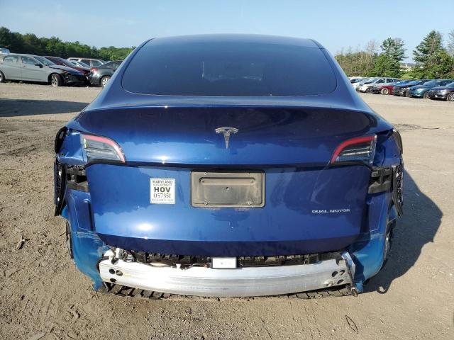 7SAYGDEE4NF327572 - 2022 TESLA MODEL Y ლურჯი ფოტო 6