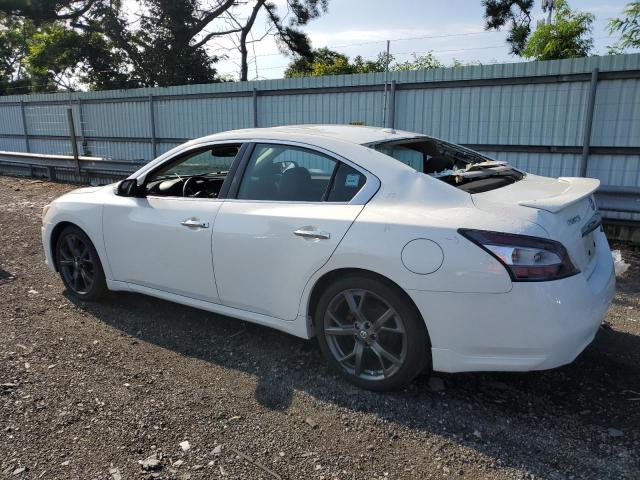 1N4AA5AP7EC478891 - 2014 NISSAN MAXIMA S WHITE photo 2