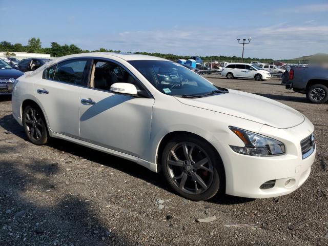 1N4AA5AP7EC478891 - 2014 NISSAN MAXIMA S WHITE photo 4