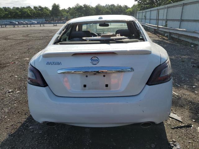 1N4AA5AP7EC478891 - 2014 NISSAN MAXIMA S WHITE photo 6