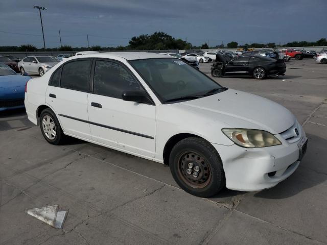 2HGES16314H537292 - 2004 HONDA CIVIC DX VP თეთრი ფოტო 4