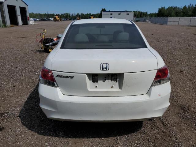 1HGCP26408A076209 - 2008 HONDA ACCORD LXP WHITE photo 6