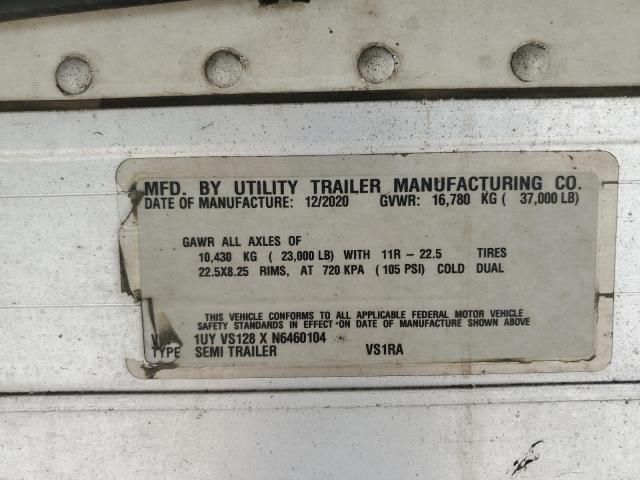 1UYVS128XN6460104 - 2022 UTILITY VS2RA Սպիտակ լուսանկար 10