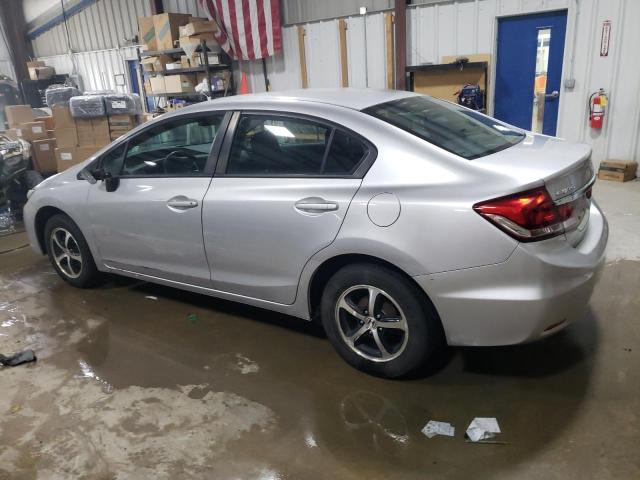 19XFB2F73FE254323 - 2015 HONDA CIVIC SE SILVER photo 2