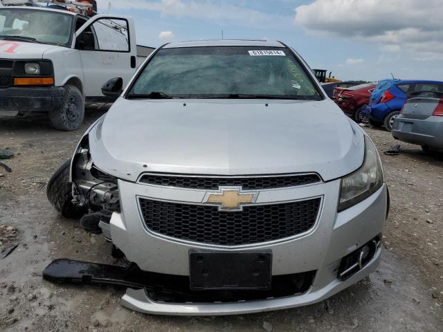 1G1PF5SC7C7221987 - 2012 CHEVROLET CRUZE LT SILVER photo 5