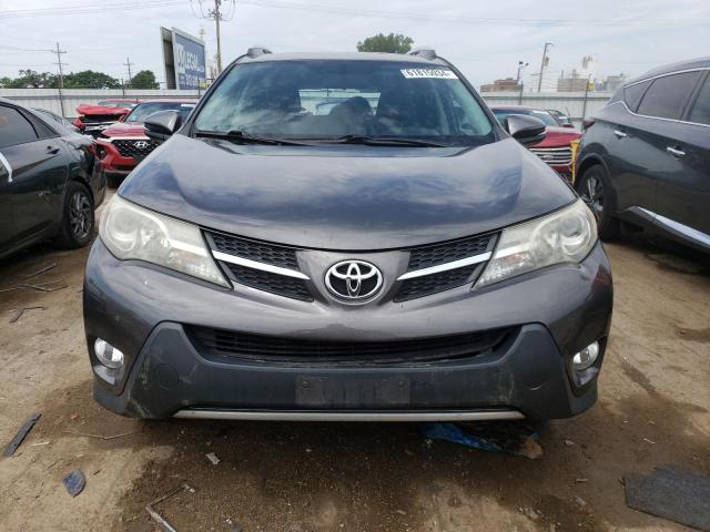 2T3WFREV0EW100314 - 2014 TOYOTA RAV4 XLE GRAY photo 5