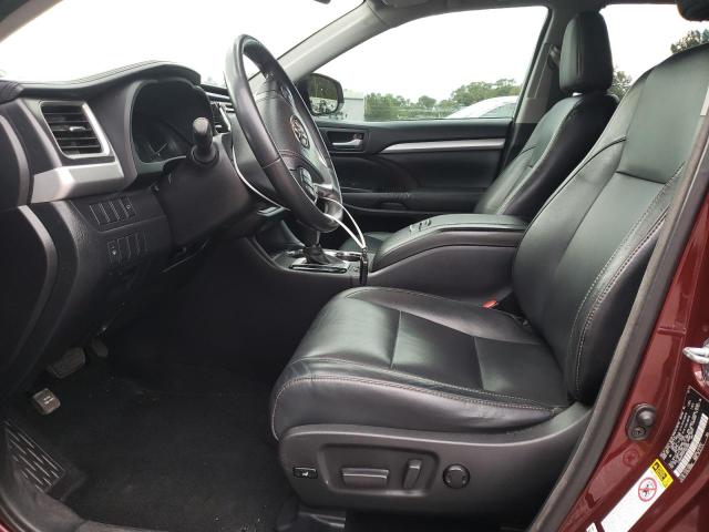 5TDKKRFH4FS063080 - 2015 TOYOTA HIGHLANDER XLE Շագանակագույն լուսանկար 7