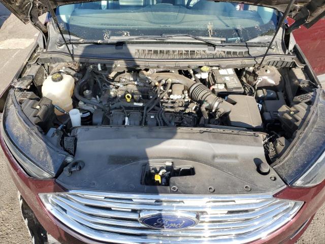 2FMPK4J98KBB37052 - 2019 FORD EDGE SEL Tünd qırmızı foto 11