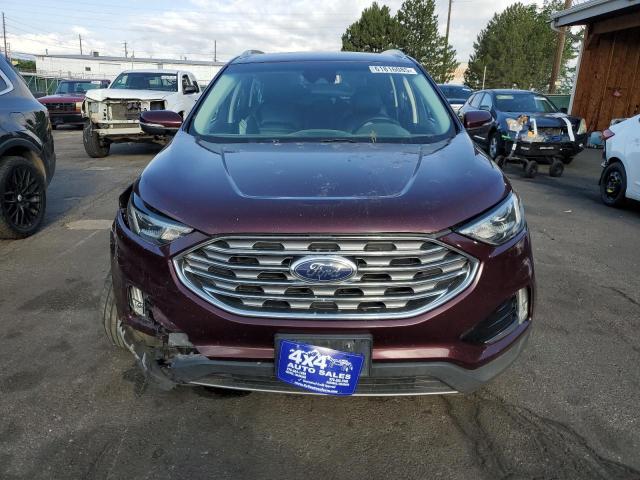 2FMPK4J98KBB37052 - 2019 FORD EDGE SEL Tünd qırmızı foto 5
