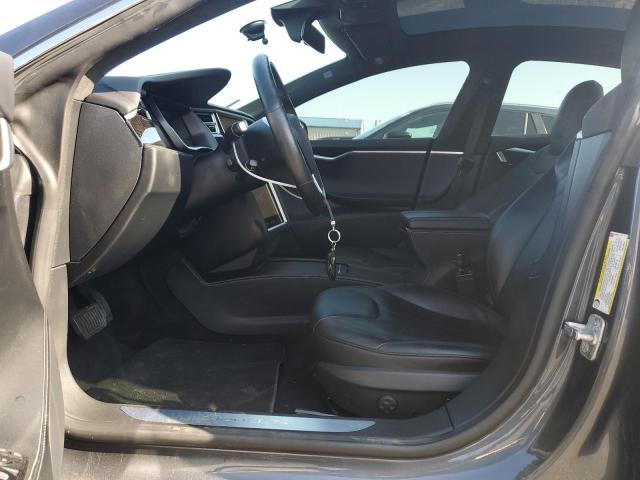 5YJSA1E2XHF185516 - 2017 TESLA MODEL S 灰色 照片 7