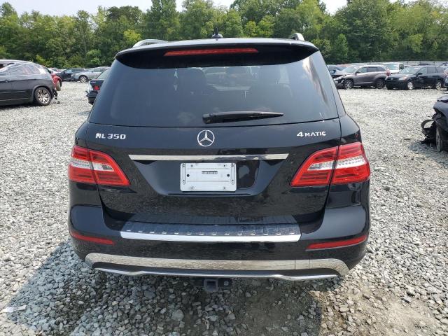 4JGDA5HB2FA560182 - 2015 MERCEDES-BENZ ML 350 4MATIC BLACK photo 6