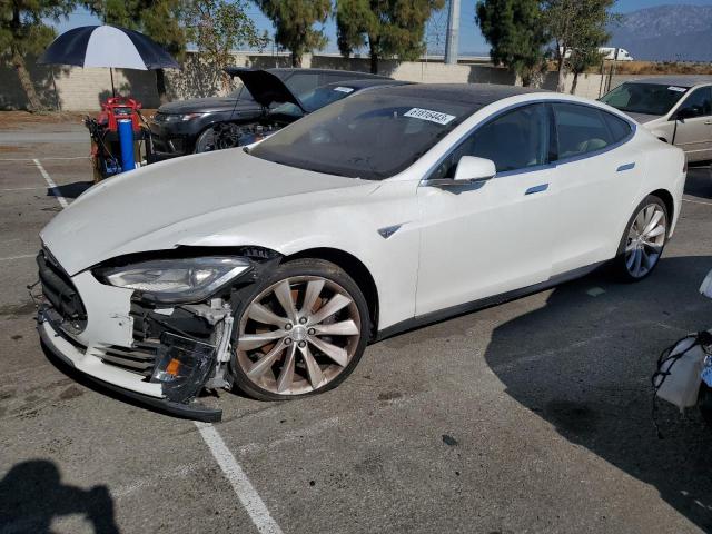 5YJSA1CN3DFP26767 - 2013 TESLA MODEL S Ağ foto 1