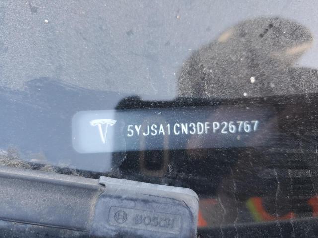 5YJSA1CN3DFP26767 - 2013 TESLA MODEL S Ağ foto 12