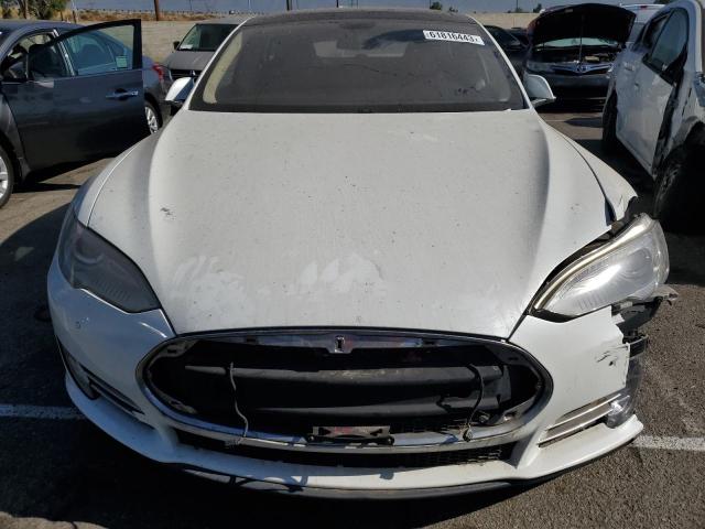 5YJSA1CN3DFP26767 - 2013 TESLA MODEL S Ağ foto 5