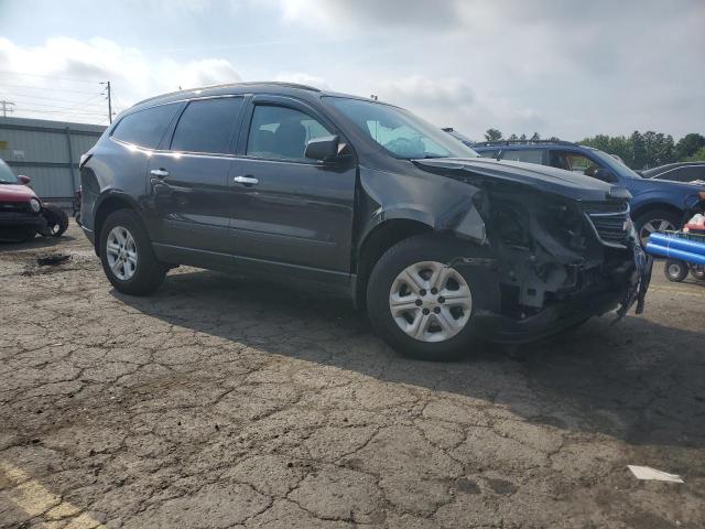 1GNKVFED1HJ186637 - 2017 CHEVROLET TRAVERSE LS CHARCOAL photo 4