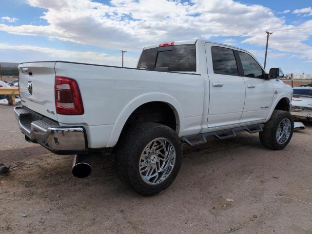 3C6UR5FLXLG202051 - 2020 RAM 2500 LARAMIE WHITE photo 3