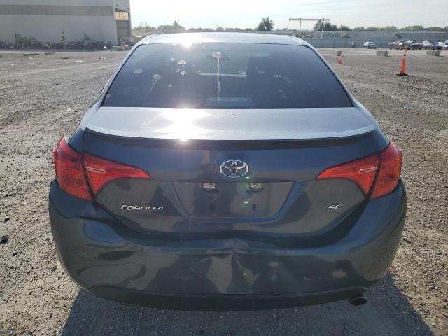 5YFBURHE4KP919428 - 2019 TOYOTA COROLLA L CHARCOAL photo 6