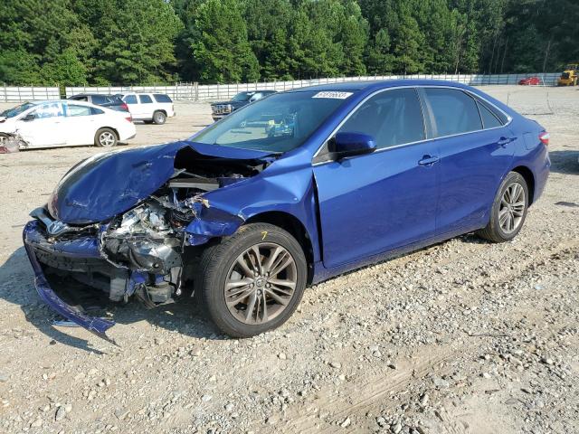 4T1BF1FK0FU985872 - 2015 TOYOTA CAMRY LE BLUE photo 1