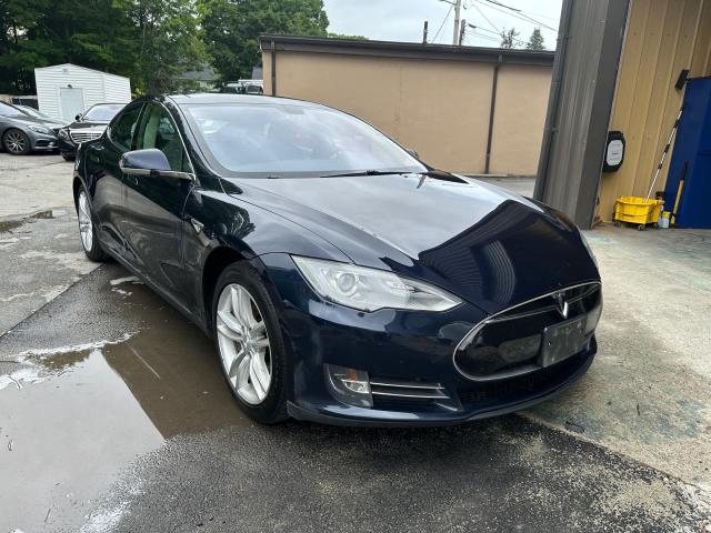 5YJSA1H14EFP41320 - 2014 TESLA MODEL S 蓝色 照片 1