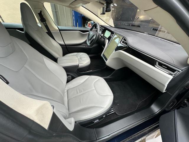 5YJSA1H14EFP41320 - 2014 TESLA MODEL S 蓝色 照片 5