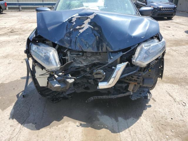 KNMAT2MV6GP737881 - 2016 NISSAN ROGUE S BLUE photo 12