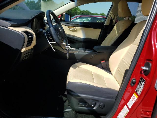 JTJBARBZ9K2217234 - 2019 LEXUS NX 300 BASE წითელი ფოტო 7