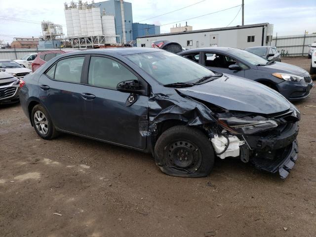 2T1BPRHEXHC867044 - 2017 TOYOTA COROLLA LE GRAY photo 4