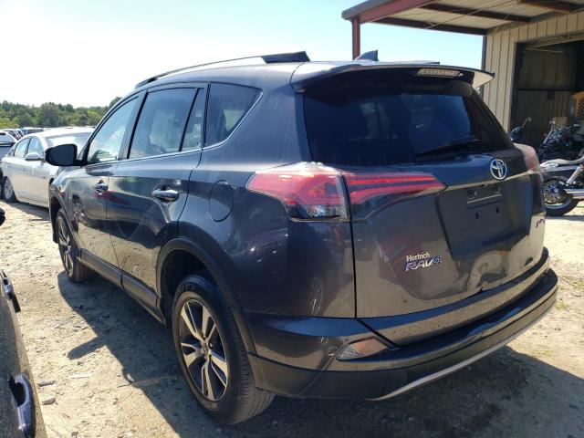 2T3WFREV4JW473429 - 2018 TOYOTA RAV4 ADVENTURE GRAY photo 2