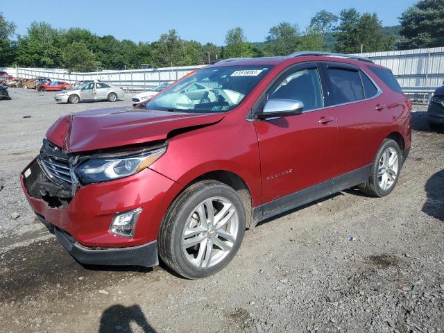 2GNAXYEX3K6137634 - 2019 CHEVROLET EQUINOX PREMIER BURGUNDY photo 1