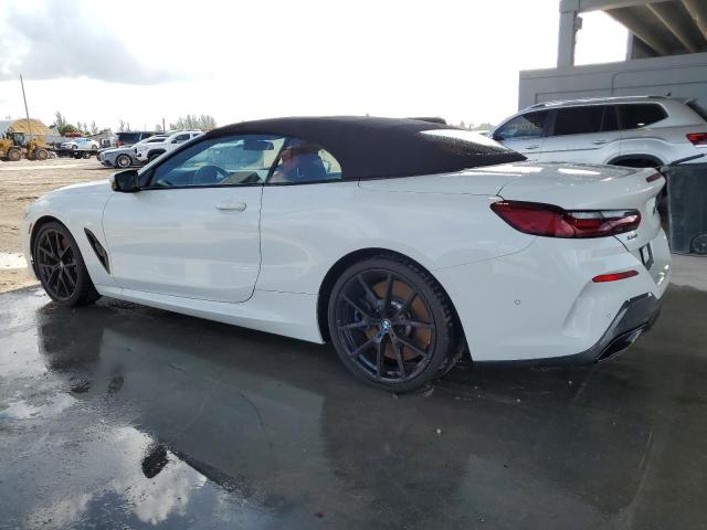 WBAFY4C05NCH82307 - 2022 BMW M850XI WHITE photo 2