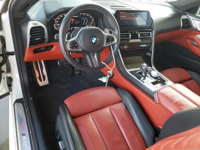 WBAFY4C05NCH82307 - 2022 BMW M850XI WHITE photo 8