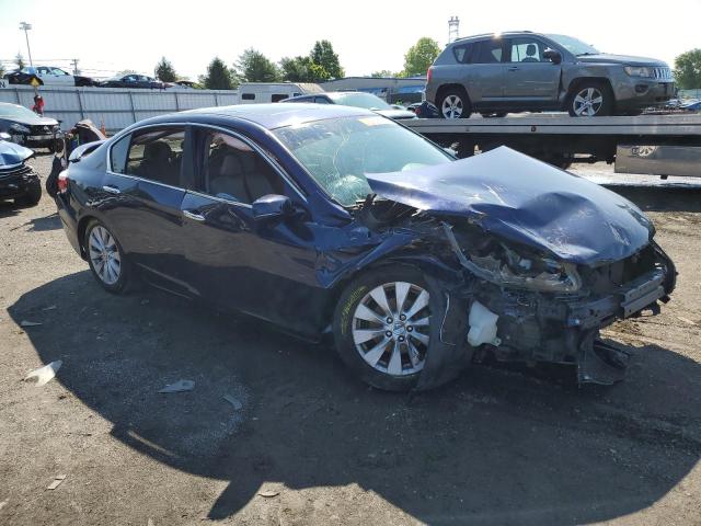 1HGCR2F80DA223913 - 2013 HONDA ACCORD EXL BLUE photo 4