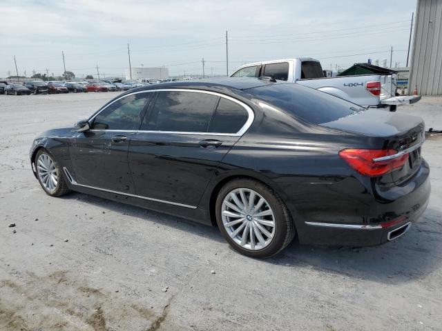 WBA7E4C55JGV23552 - 2018 BMW 740 XI BLACK photo 2