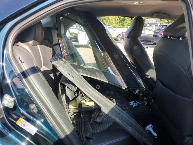 4T1B11HK7JU599096 - 2018 TOYOTA CAMRY L BLUE photo 10