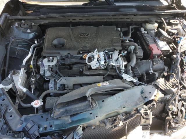 4T1B11HK7JU599096 - 2018 TOYOTA CAMRY L BLUE photo 11