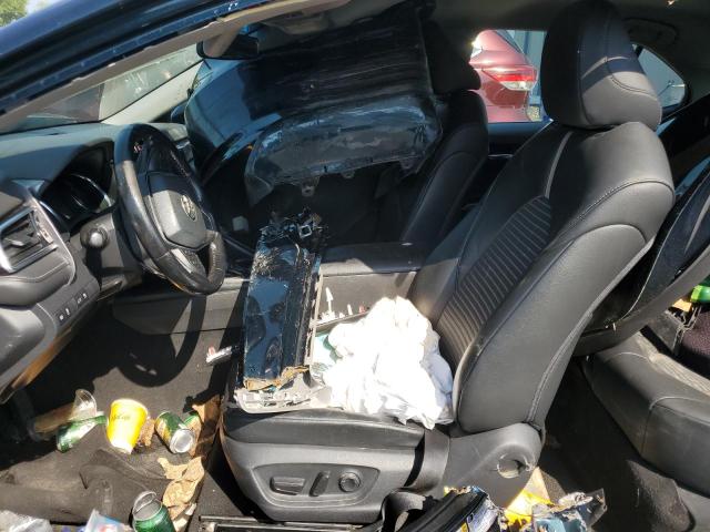 4T1B11HK7JU599096 - 2018 TOYOTA CAMRY L BLUE photo 7