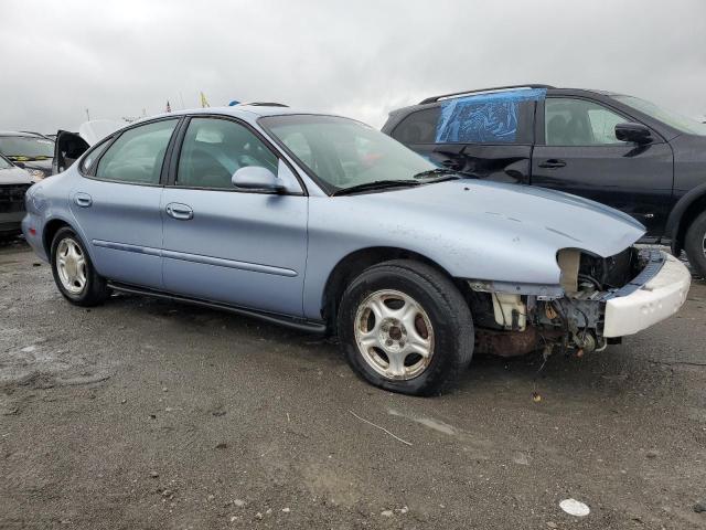 1FALP52U5VA279121 - 1997 FORD TAURUS GL BLUE photo 4